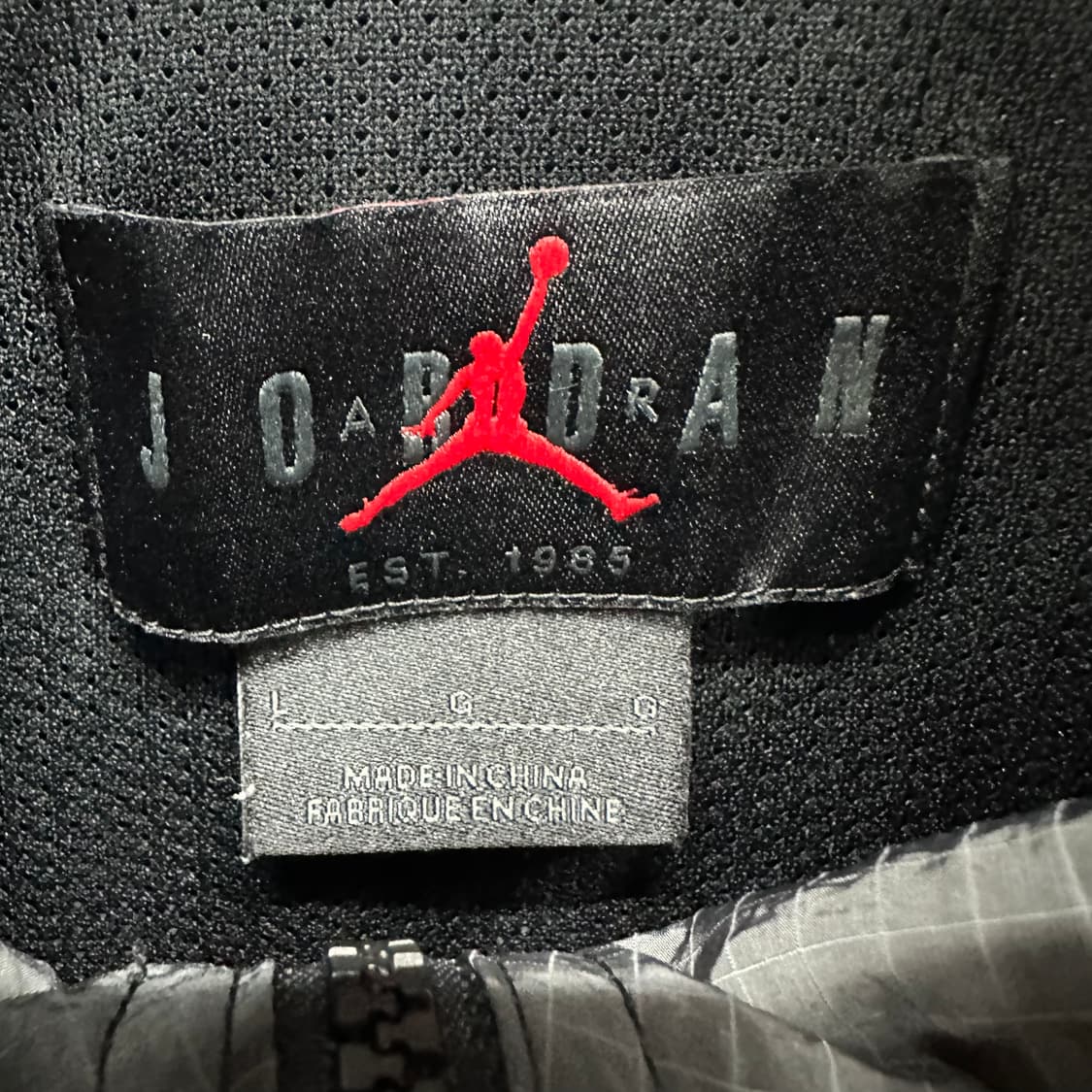 100 나이키 조던 남자 컨버터블 루즈핏 나일론 바람막이 자켓 상품이미지5