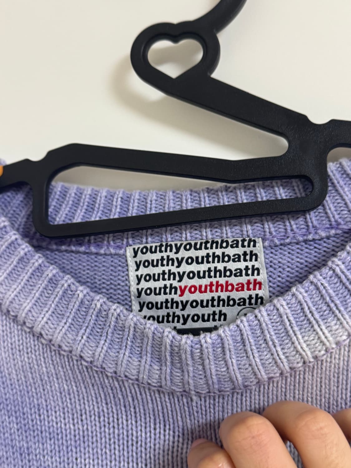 YOUTHBATH 유스배스 타이다이 연보라 민트 니트 상품이미지3
