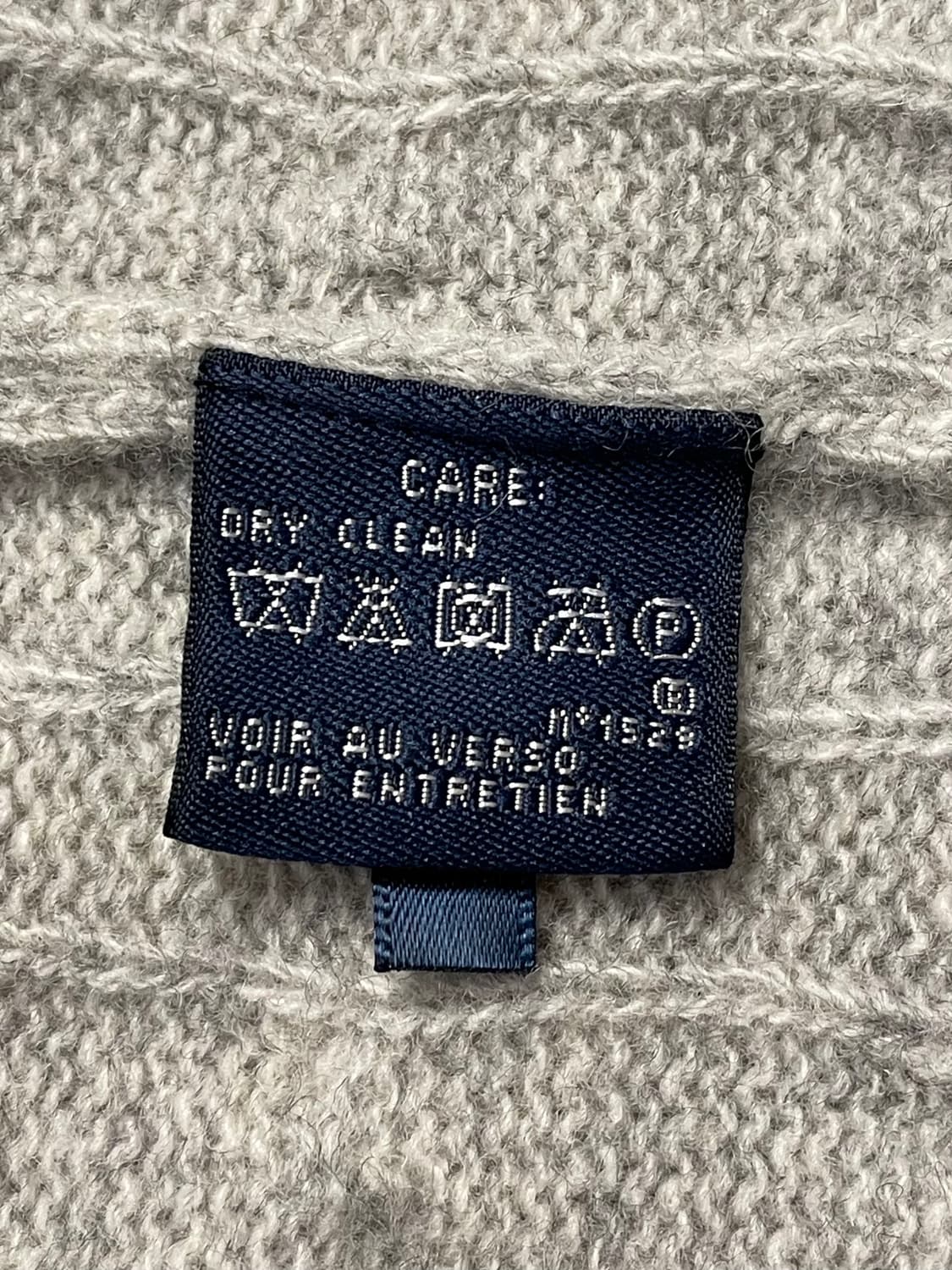 그레이 폴로 브이넥 니트 상품이미지8