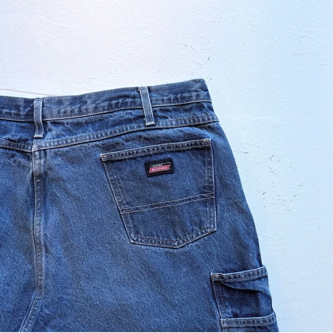90's 디키즈 데님 버뮤다팬츠 상품이미지4