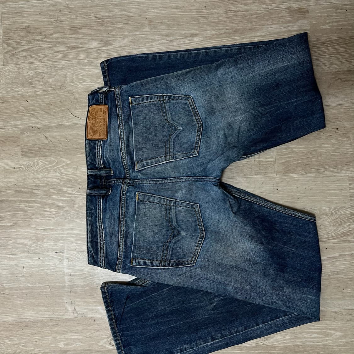 디젤 레귤러 워싱 데님 청바지 29  상품이미지4