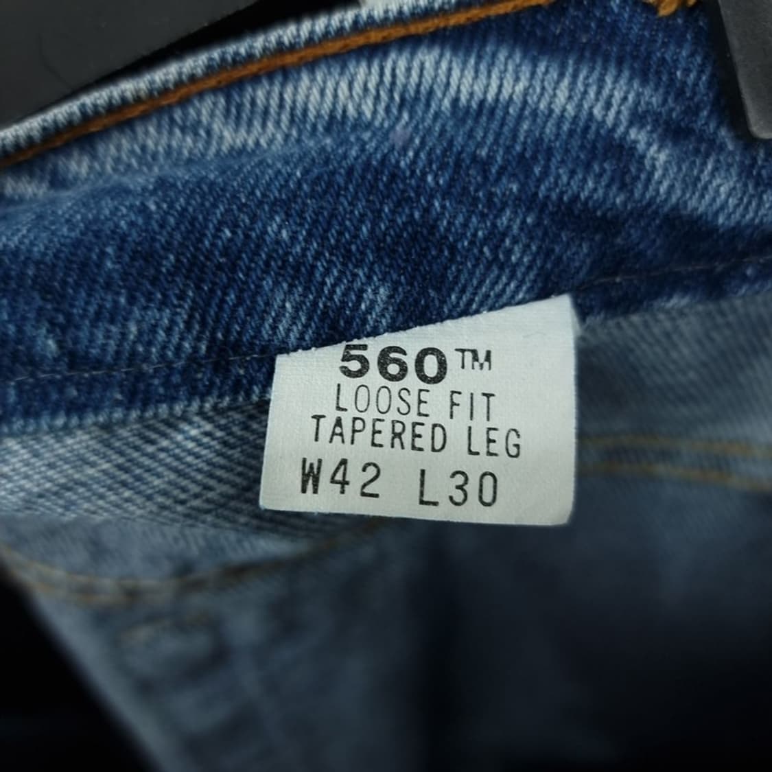 [리바이스] 560 빅사이즈 테이퍼드 데님 팬츠 청바지 M19838 상품이미지9