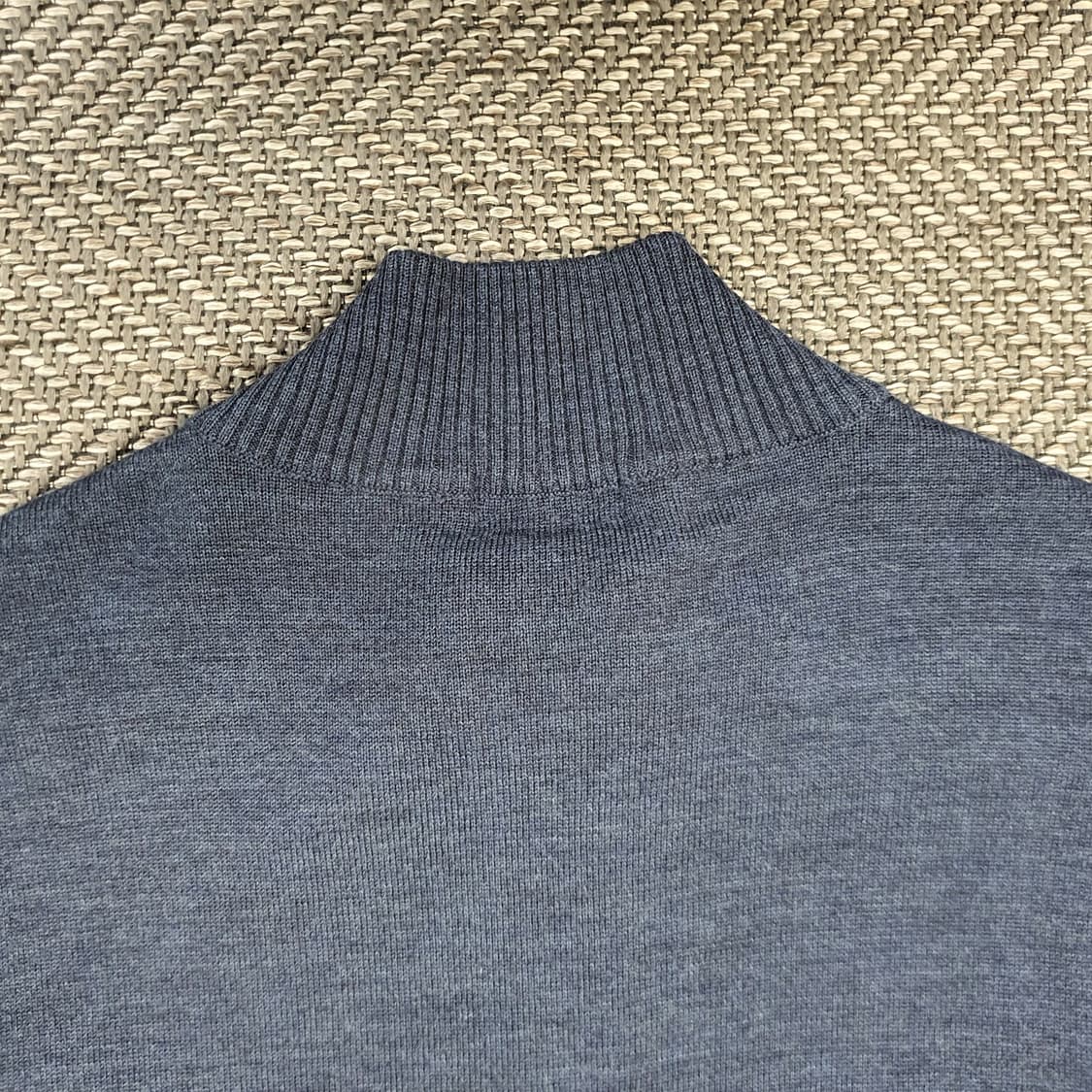 갤럭시 얇은 니트 집업 가디건 남자110 상품이미지7