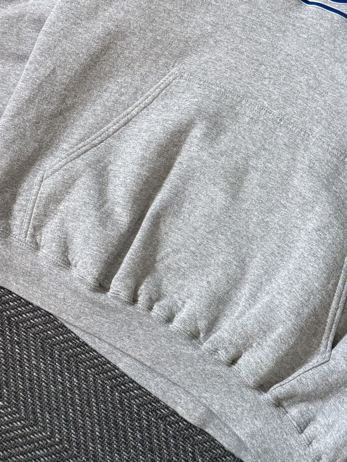 90s USA 나이키 블루 박스 스우시 스웻 후디 (105) 상품이미지5