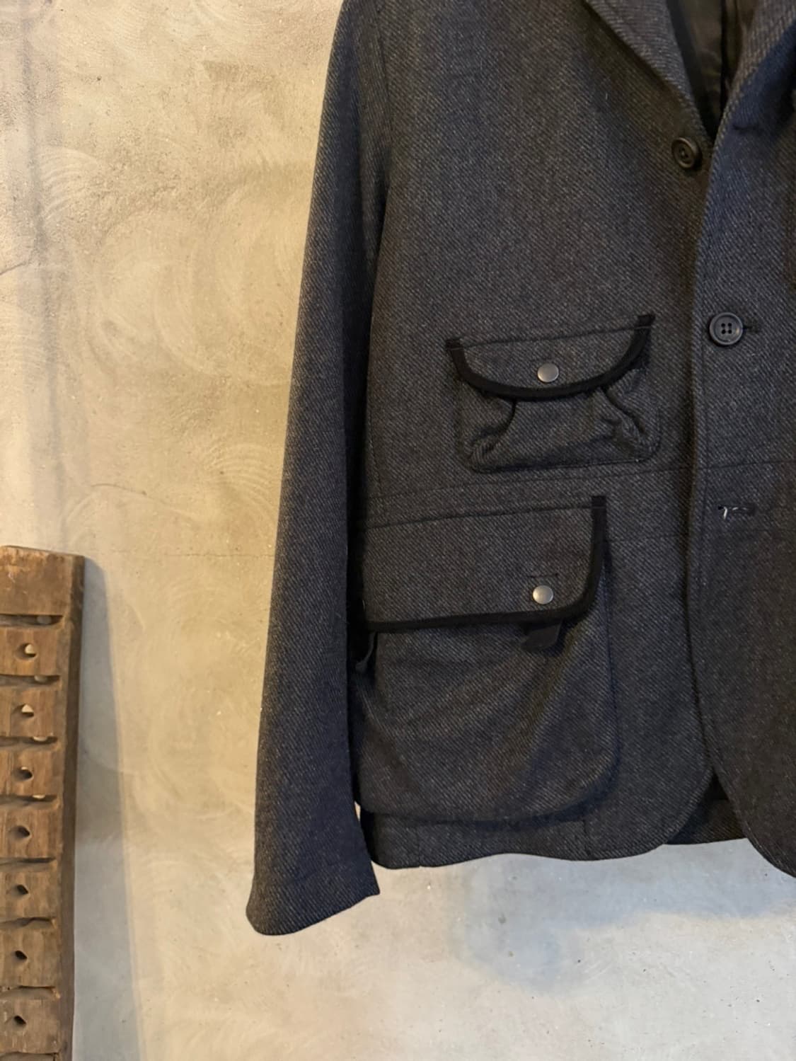 비슬로우 유틸리티 자켓 슬림100 상품이미지5