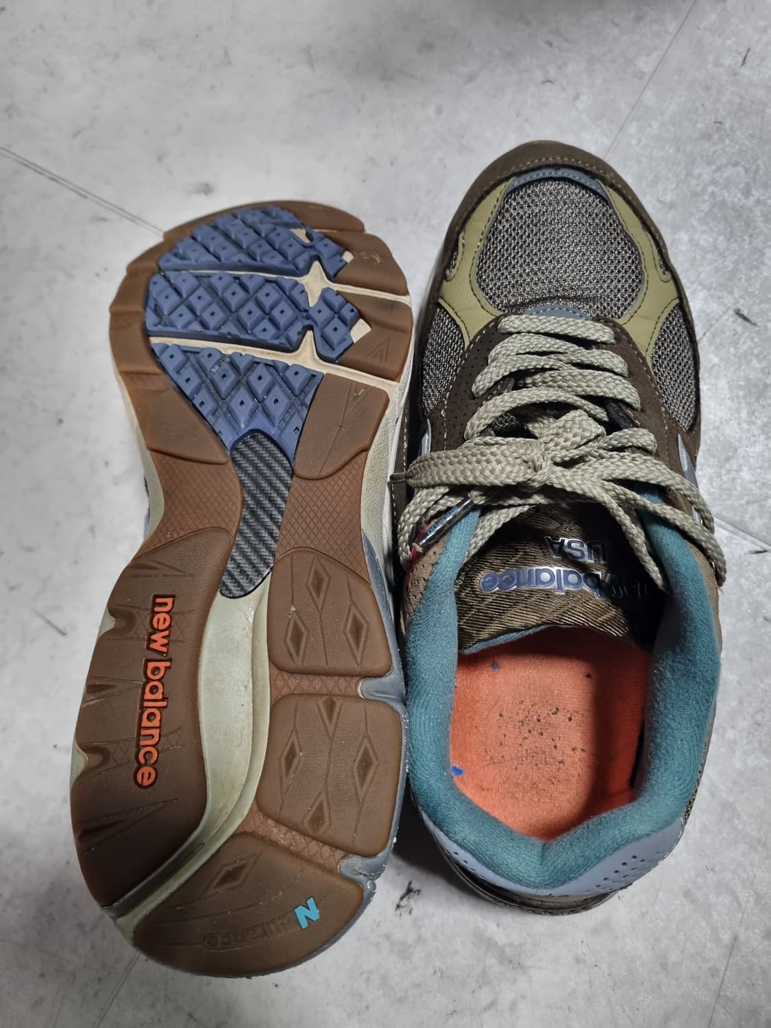 뉴발란스 보데가 990 스니커즈 상품이미지4