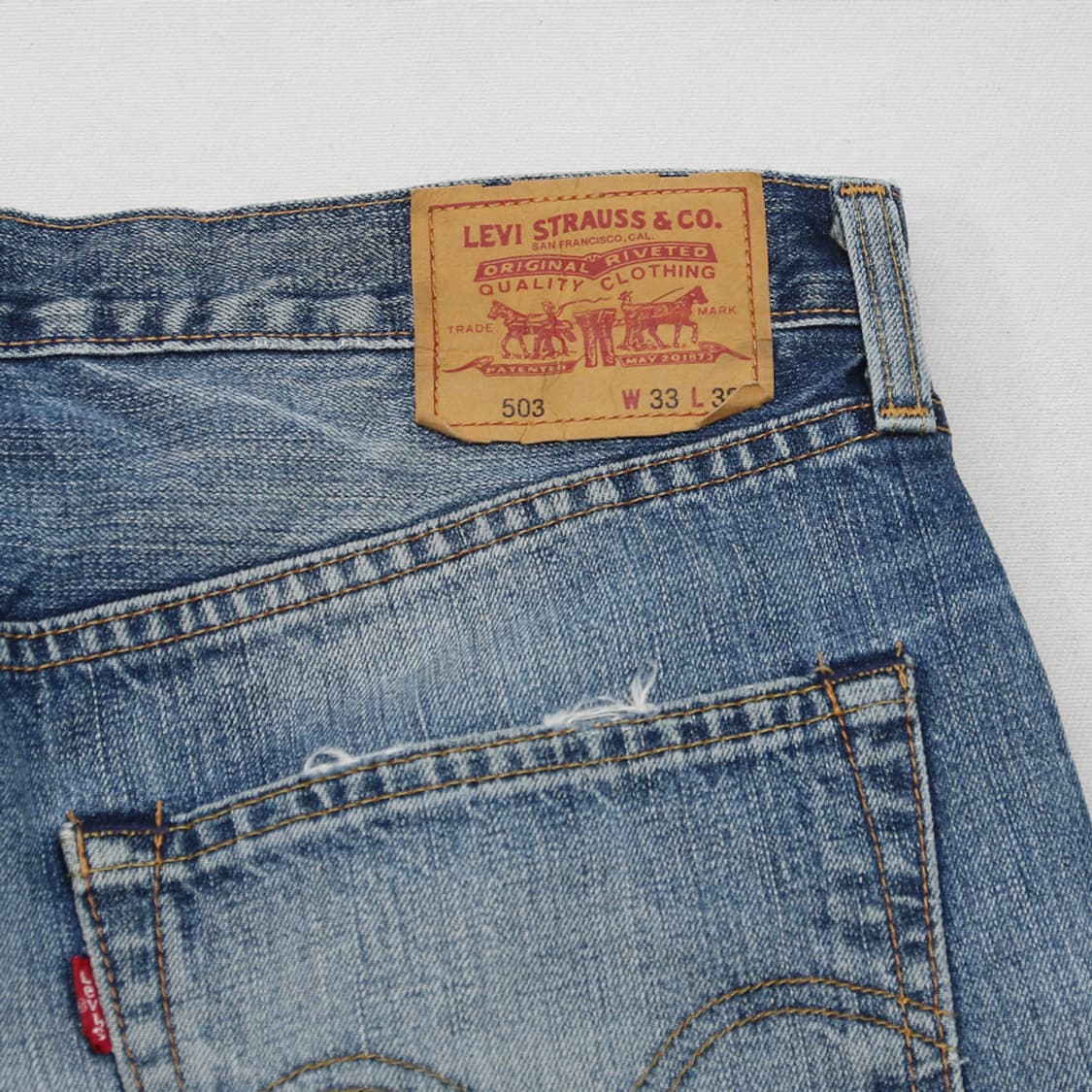 (착용컷) 리바이스 503 (남성용 34) 상품이미지8