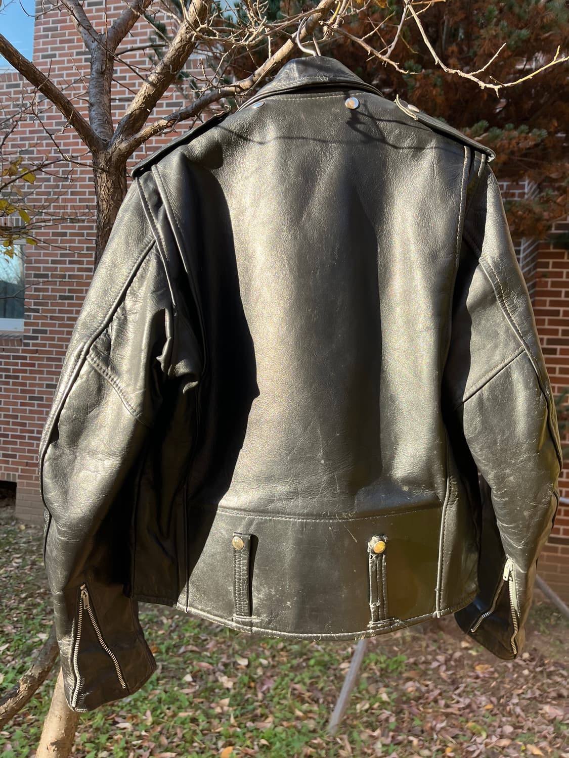 70s 빈티지 할리데이비슨 amf 레더 자켓 상품이미지4