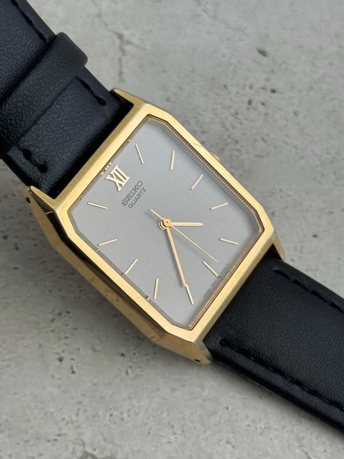 80s 빈티지 세이코 탱크 쿼츠 상품이미지4