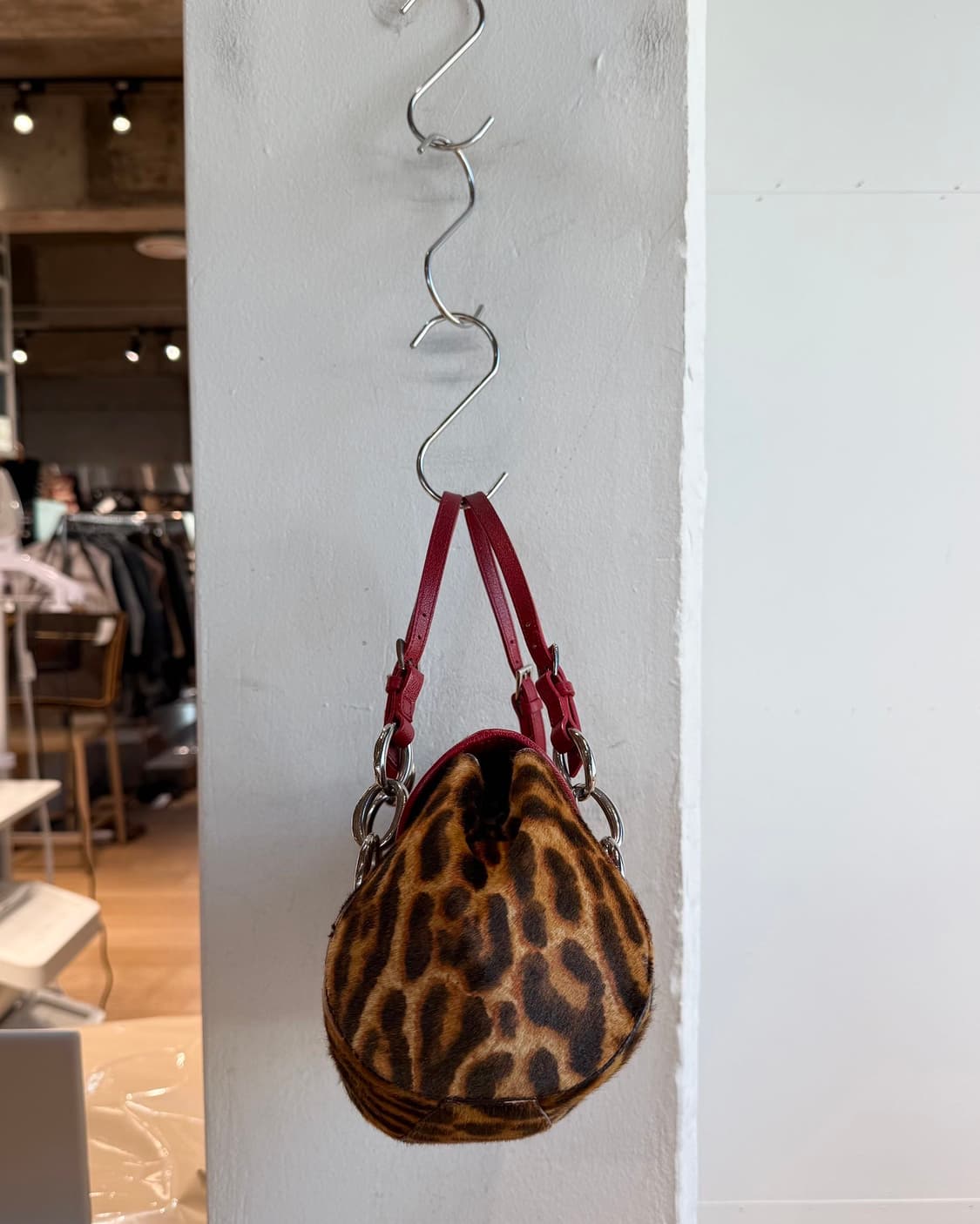 크리스찬 디올 레오파드 송치 디바 플랩백  상품이미지4