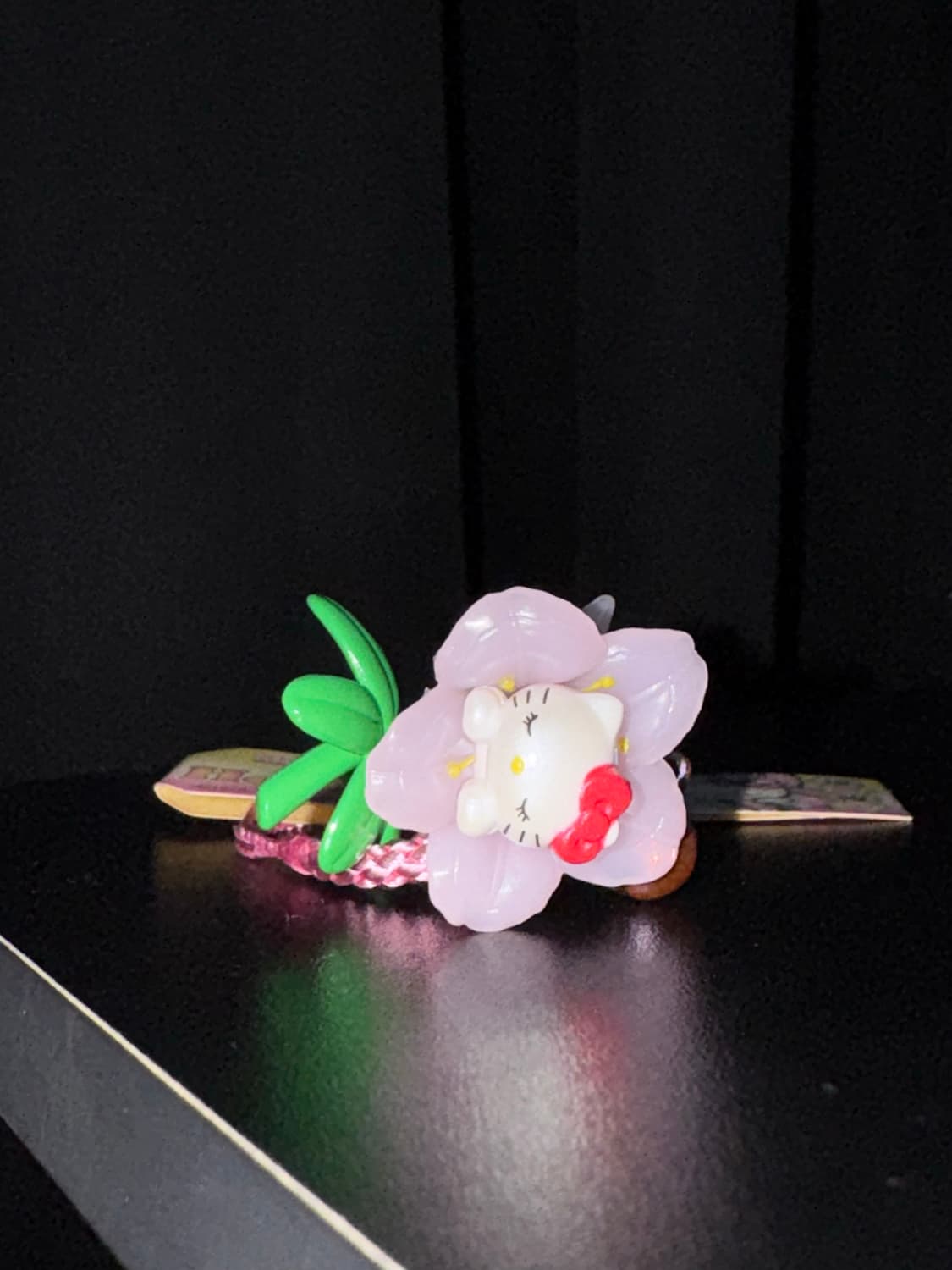 산리오 헬로키티 고전 스트랩 한정 현화 릴리 키티 백합 은방울 꽃 키티 상품이미지6