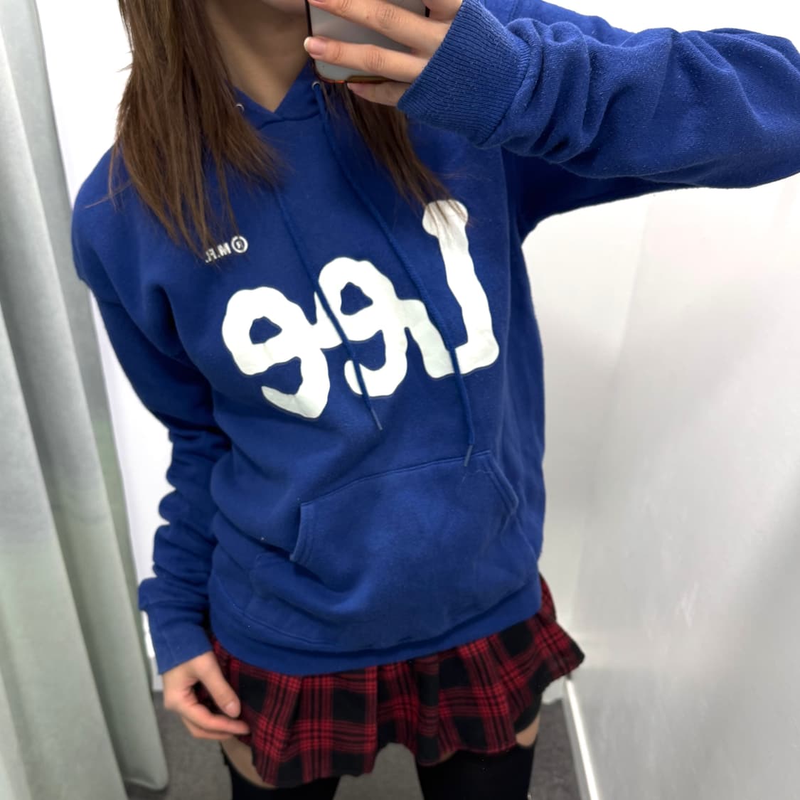 Lee 블루 후드티 상품이미지2