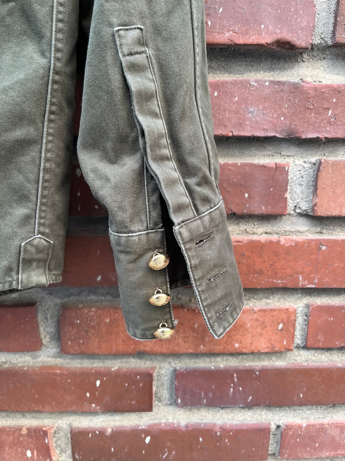 발망 x h&m 밀리터리 셔츠 상품이미지7