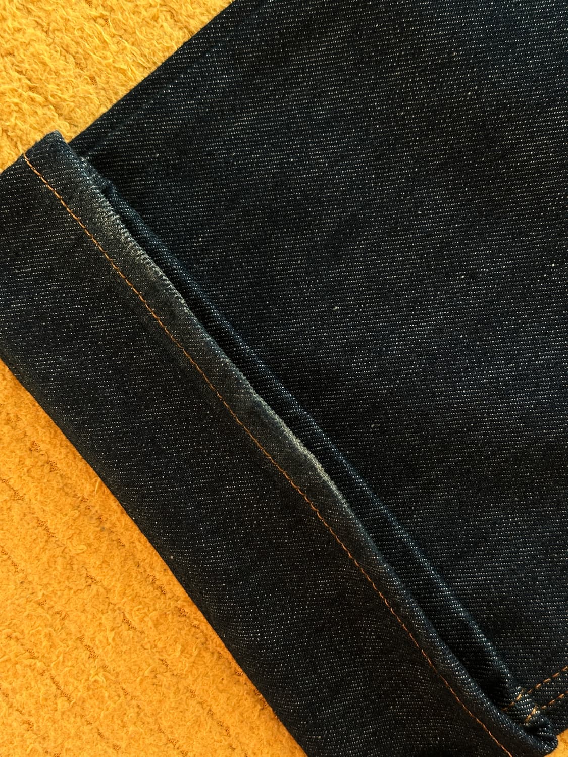 [렉토] S 블루 빈센트 스트레이트 핏 데님 진 상품이미지3