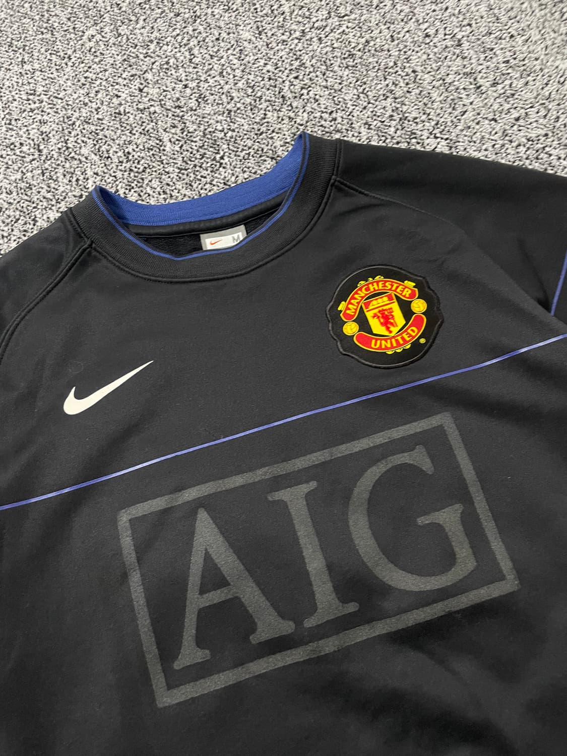 빈티지9. 나이키 맨체스터 유나이티드 맨유 08-09 트레이닝 슬리브 탑 상품이미지2