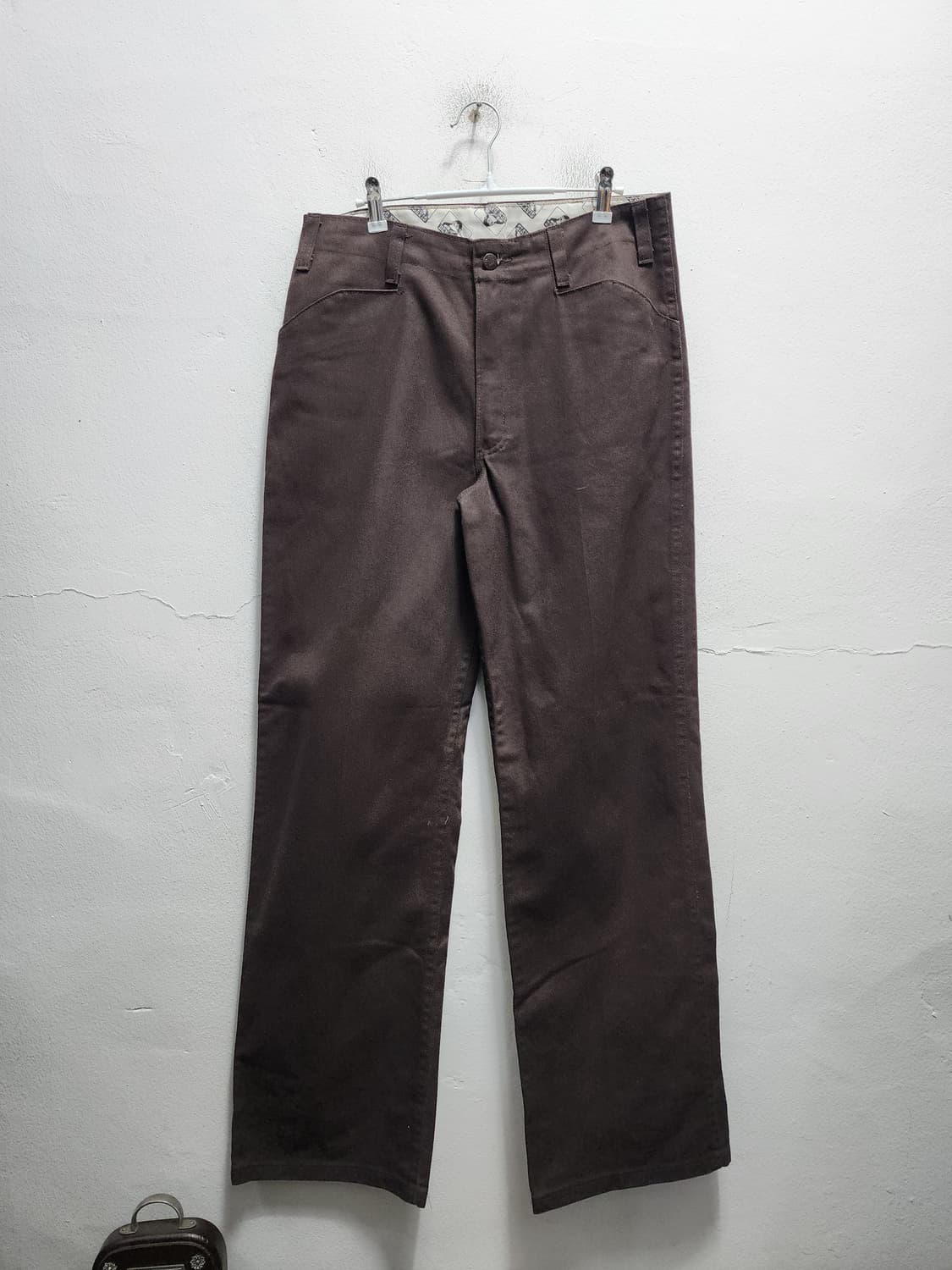 90s 벤 데이비스 브라운 치노팬츠 면바지 상품이미지2