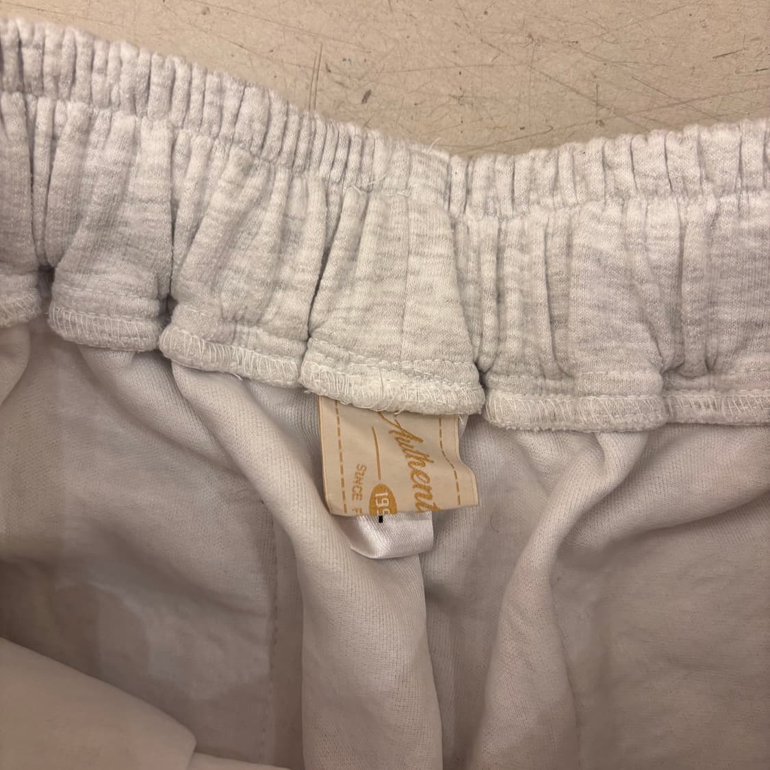 빈티지 멜란지그레이 카고 스트링 트레이닝 팬츠 상품이미지3