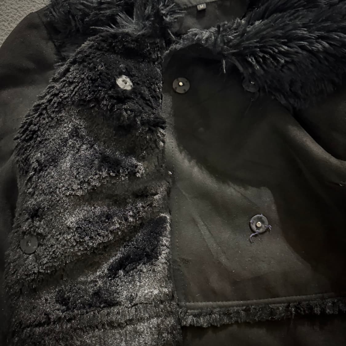 Comme ca ism fur jacket 상품이미지3