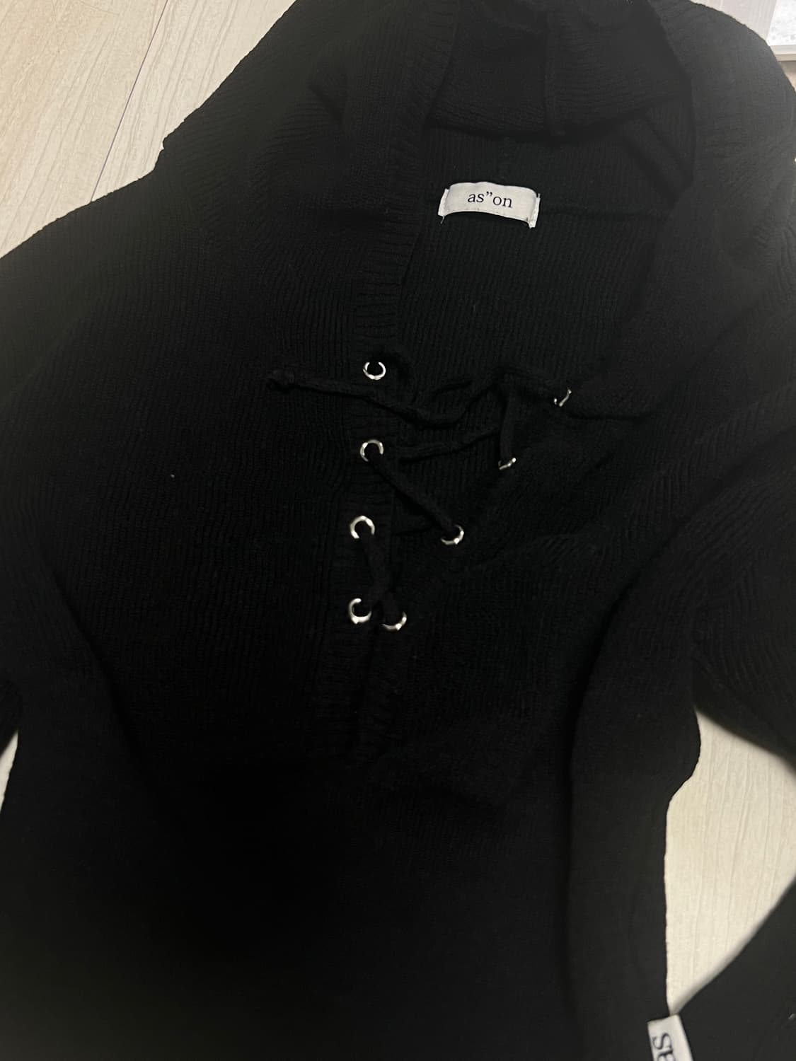 애즈온 코르셋 니트 상품이미지2