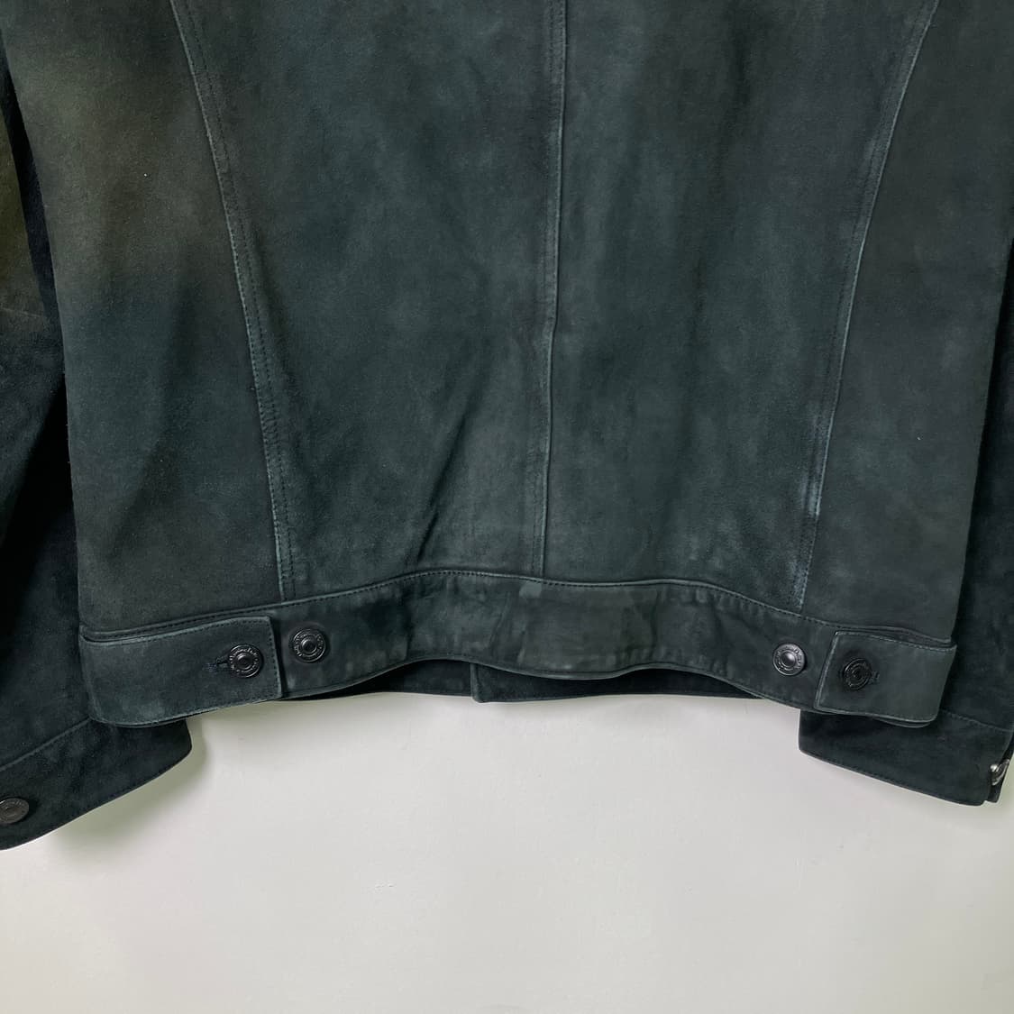 마시모두띠 스웨이드 트러커 자켓 M 상품이미지5