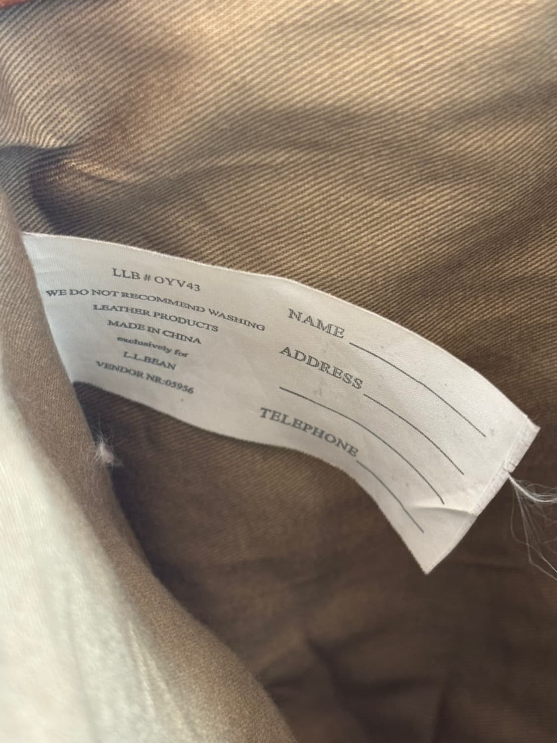 L.L.Bean Leather Bag 상품이미지9