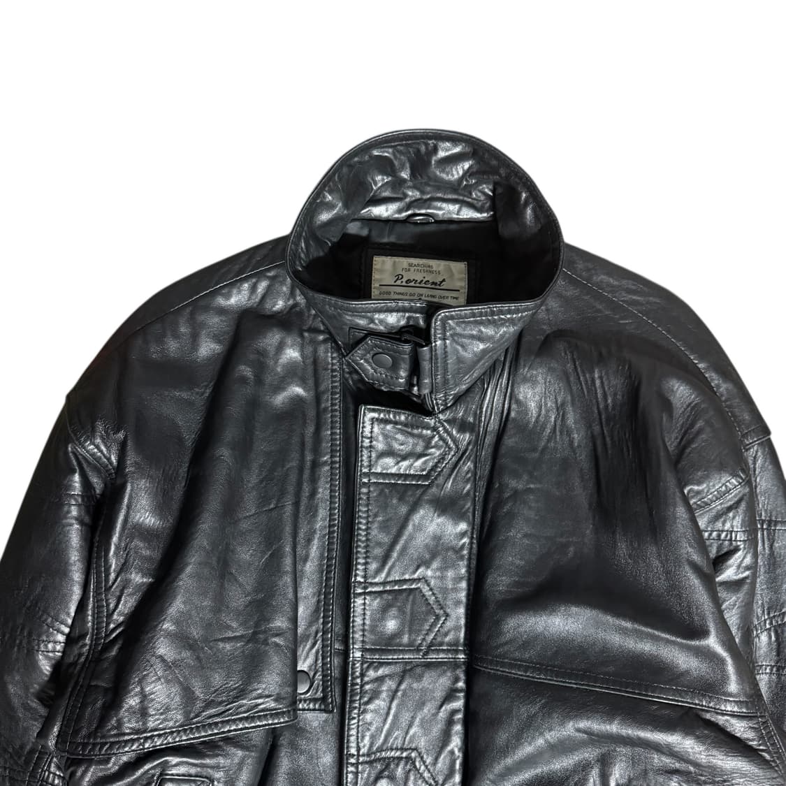 90‘s 재팬 램스킨 봄버자켓 상품이미지4