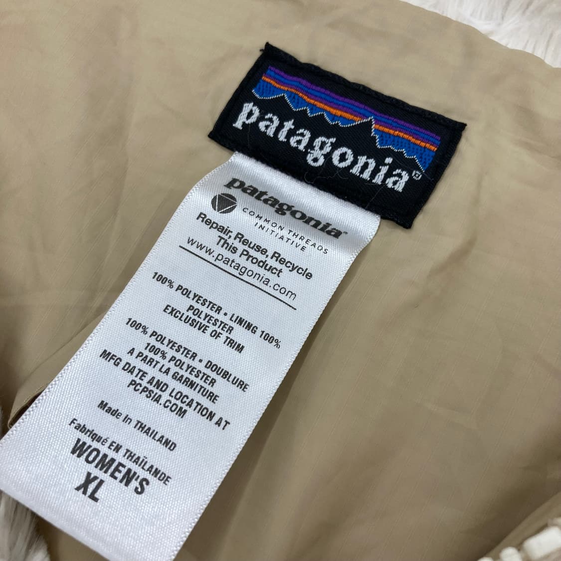 PATAGONIA 파타고니아 에코퍼 사선 스냅 버튼 자 상품이미지6