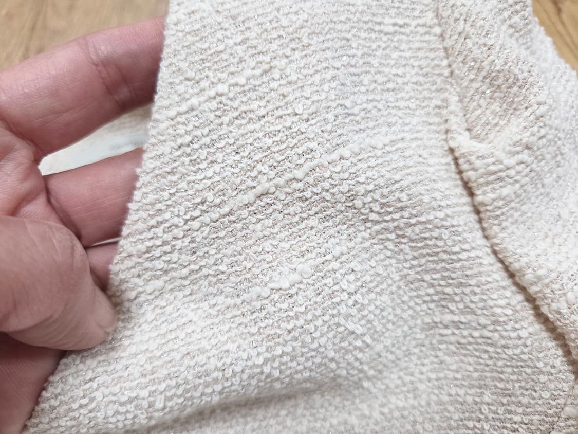 케네스레이디(kenneth lady) V넥 트위드원피스 55 새상품 상품이미지6