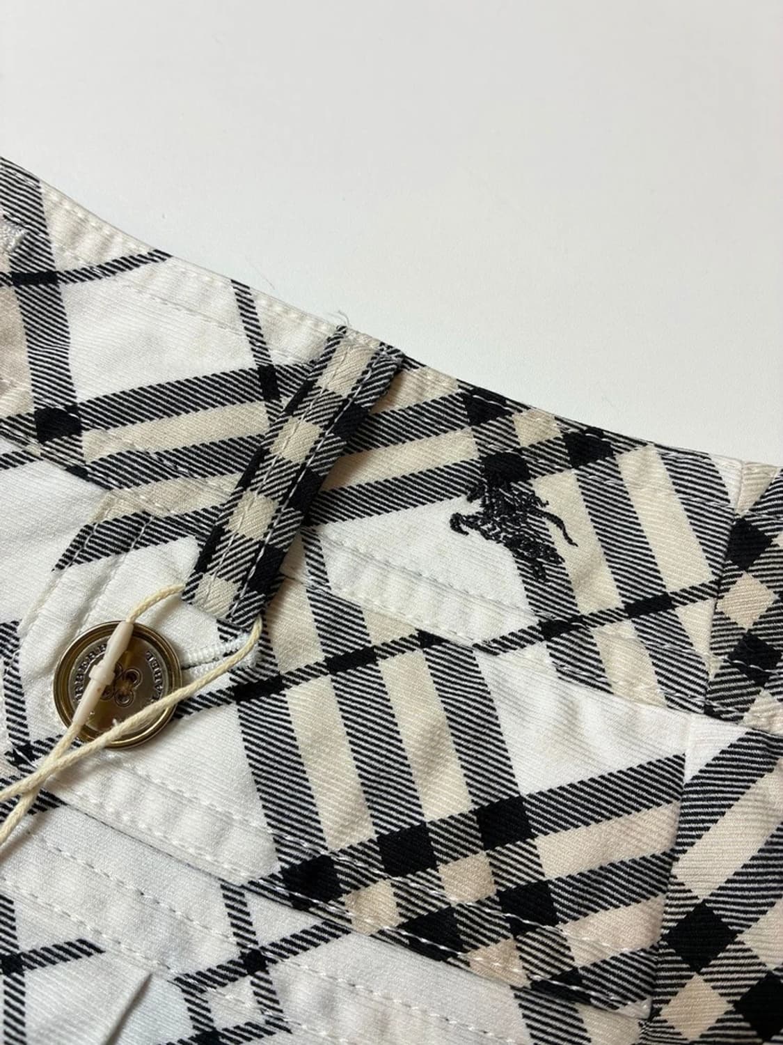 버버리 블루라벨 플리츠 미니 스커트 PN8344 상품이미지4