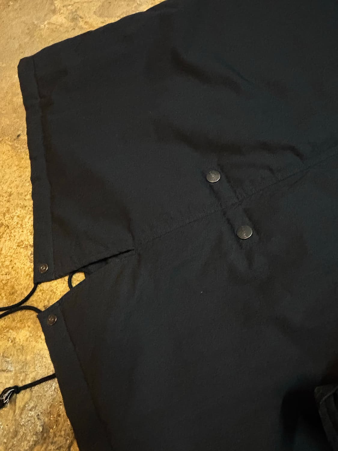 커버낫 피쉬 테일 패딩 야상 블랙  상품이미지5