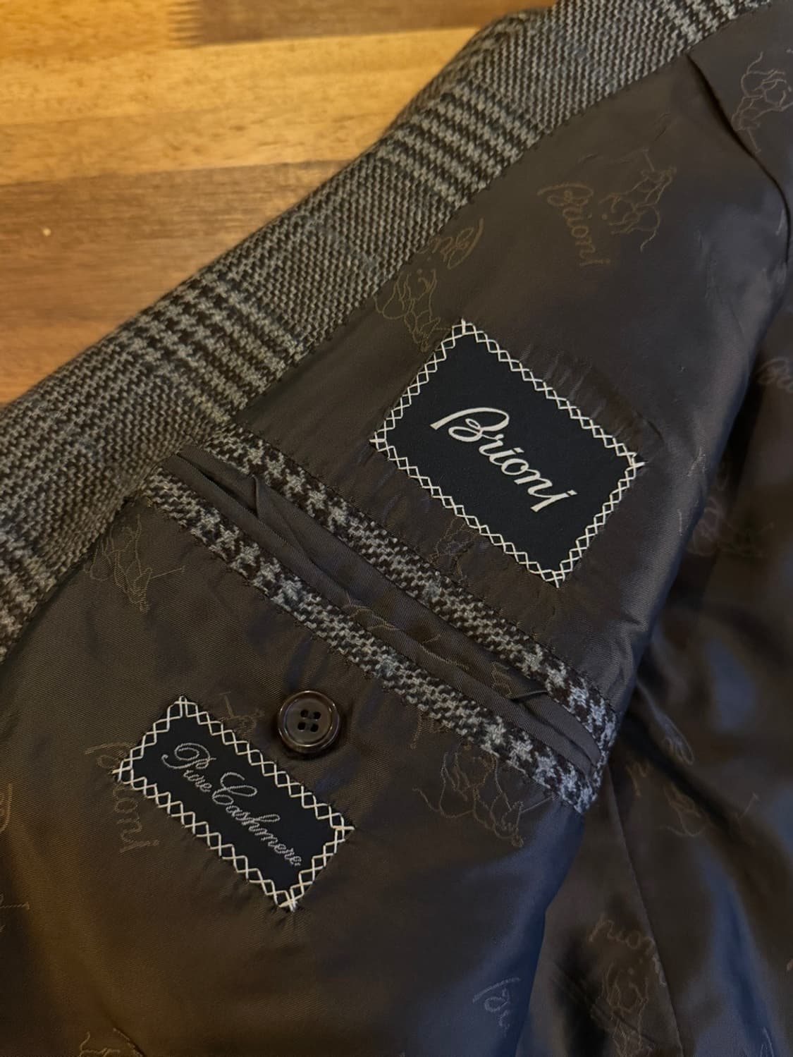 브리오니 캐시미어 핸드메이드 자켓 105 상품이미지4