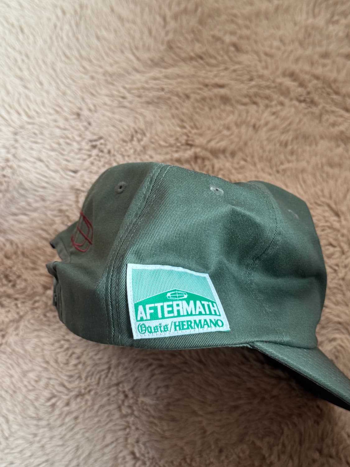 aftermath 애프터마스 볼캡 카키 상품이미지4
