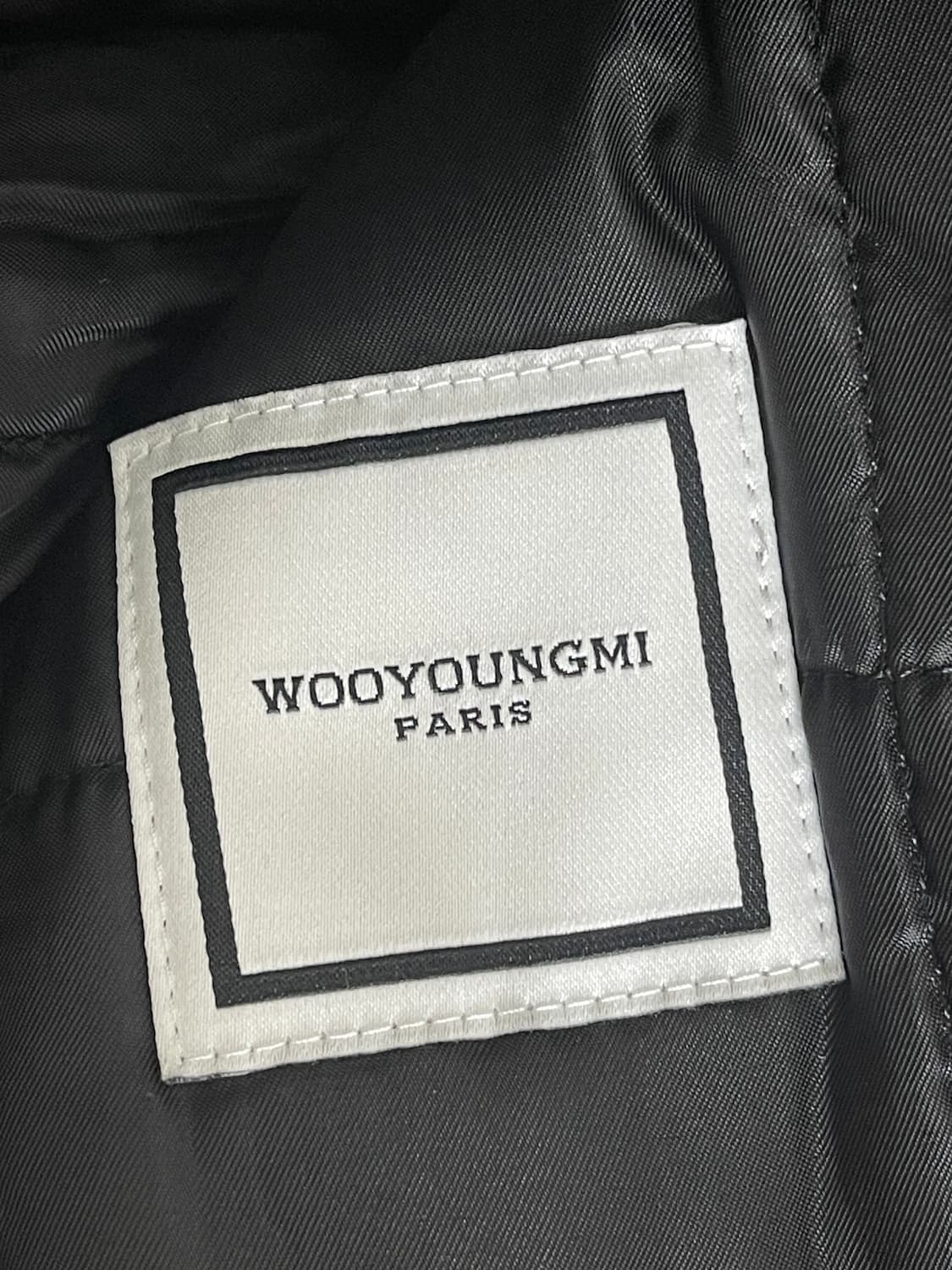 [거의 새것] 우영미 트위드자켓 블랙 50사이즈 상품이미지4