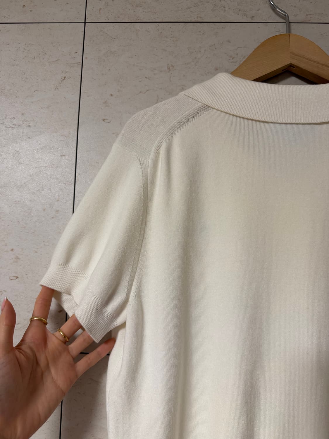 apc 아페쎄 반팔 니트 S 상품이미지5