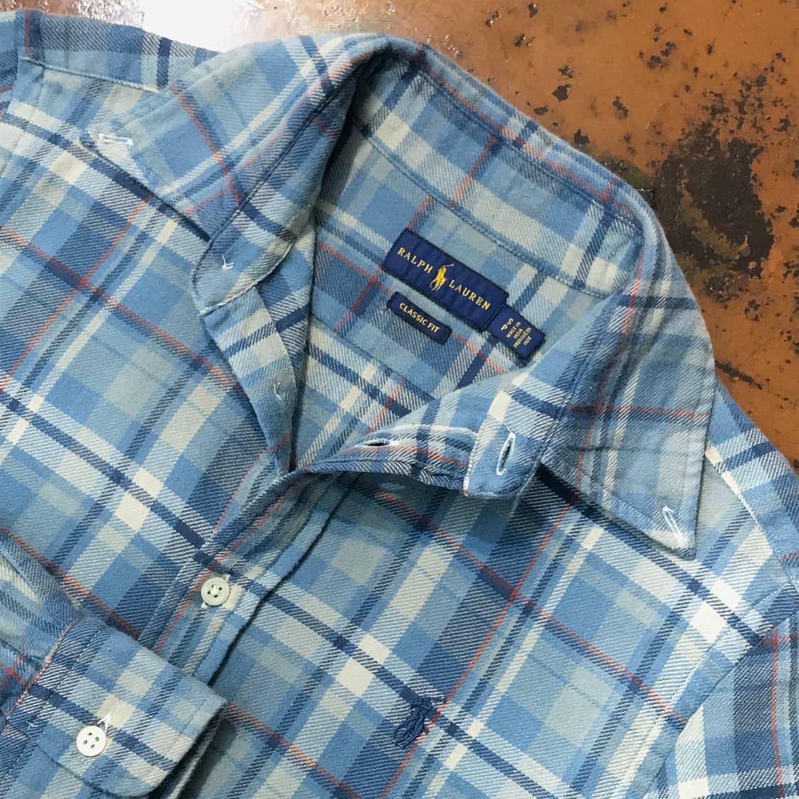 폴로랄프로렌 마드라스 체크 셔츠 여성 55 66 상품이미지3