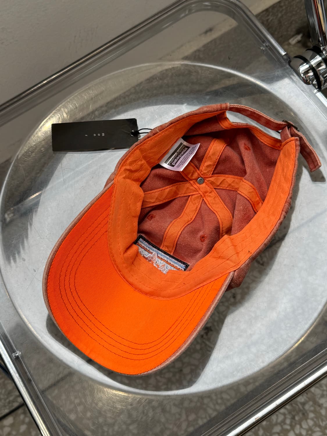 Patagonia P-6 Label Trad Orange Cap 상품이미지2