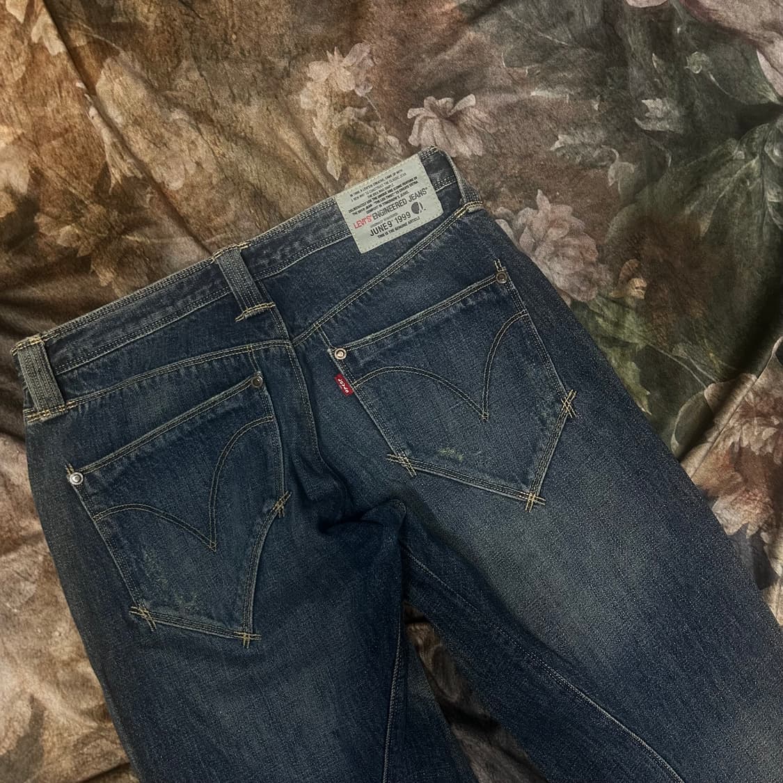 리바이스 빈티지 엔지니어드 디스워싱데님진 32 상품이미지4