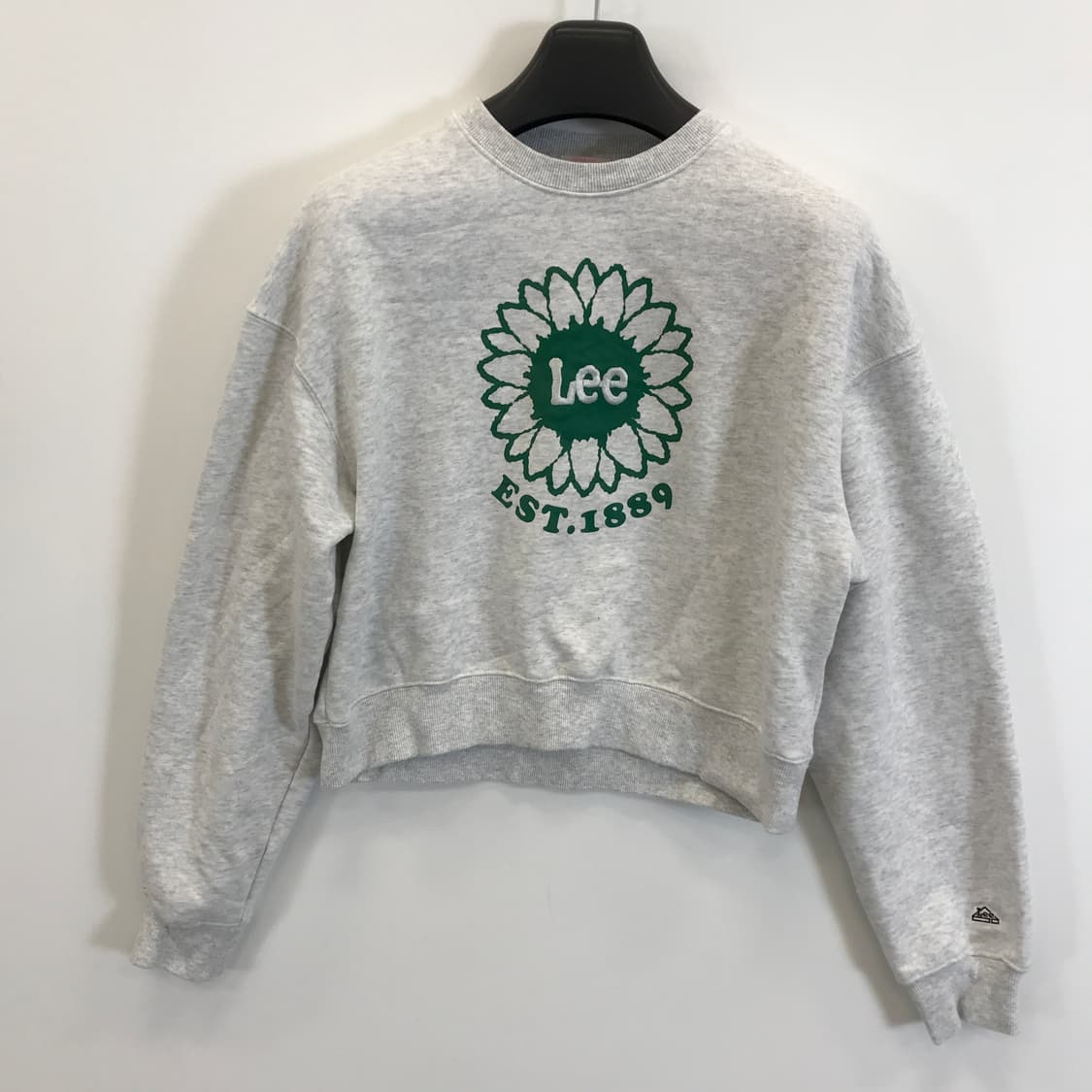 LEE 우먼 플라워 크롭맨투맨 [M] 상품이미지1