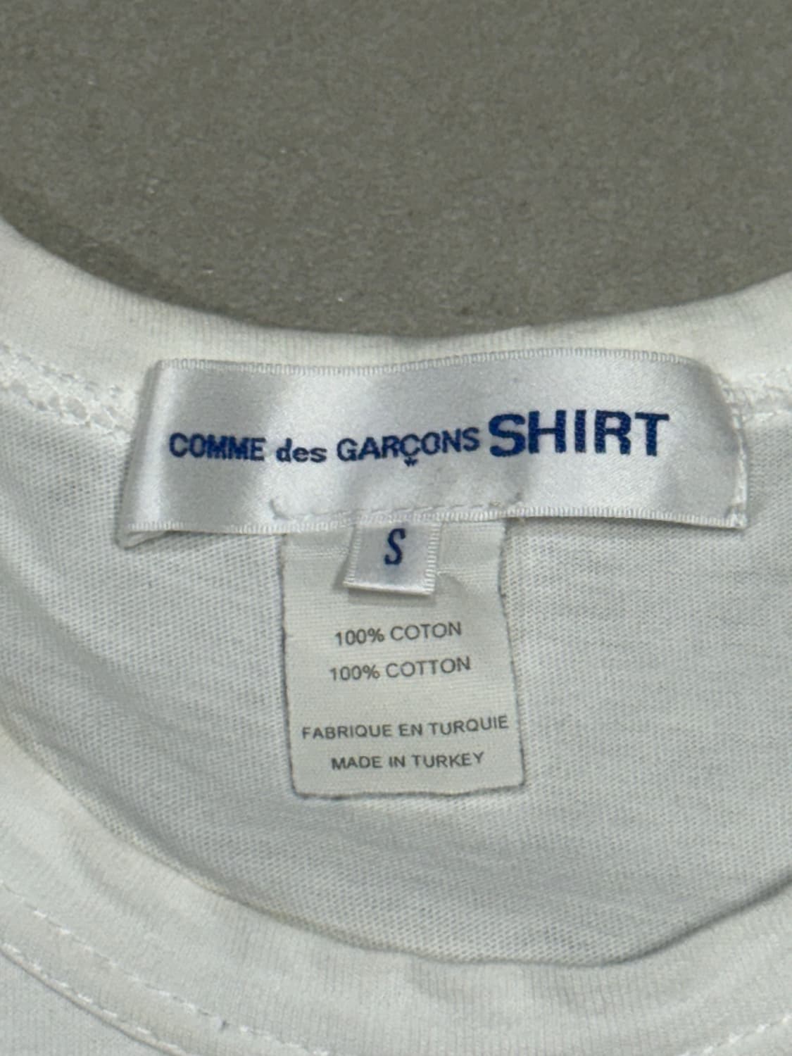 꼼데가르송 아카이브 구름 위 천상계 하트 융단 폭격 반팔 티셔츠 상품이미지2