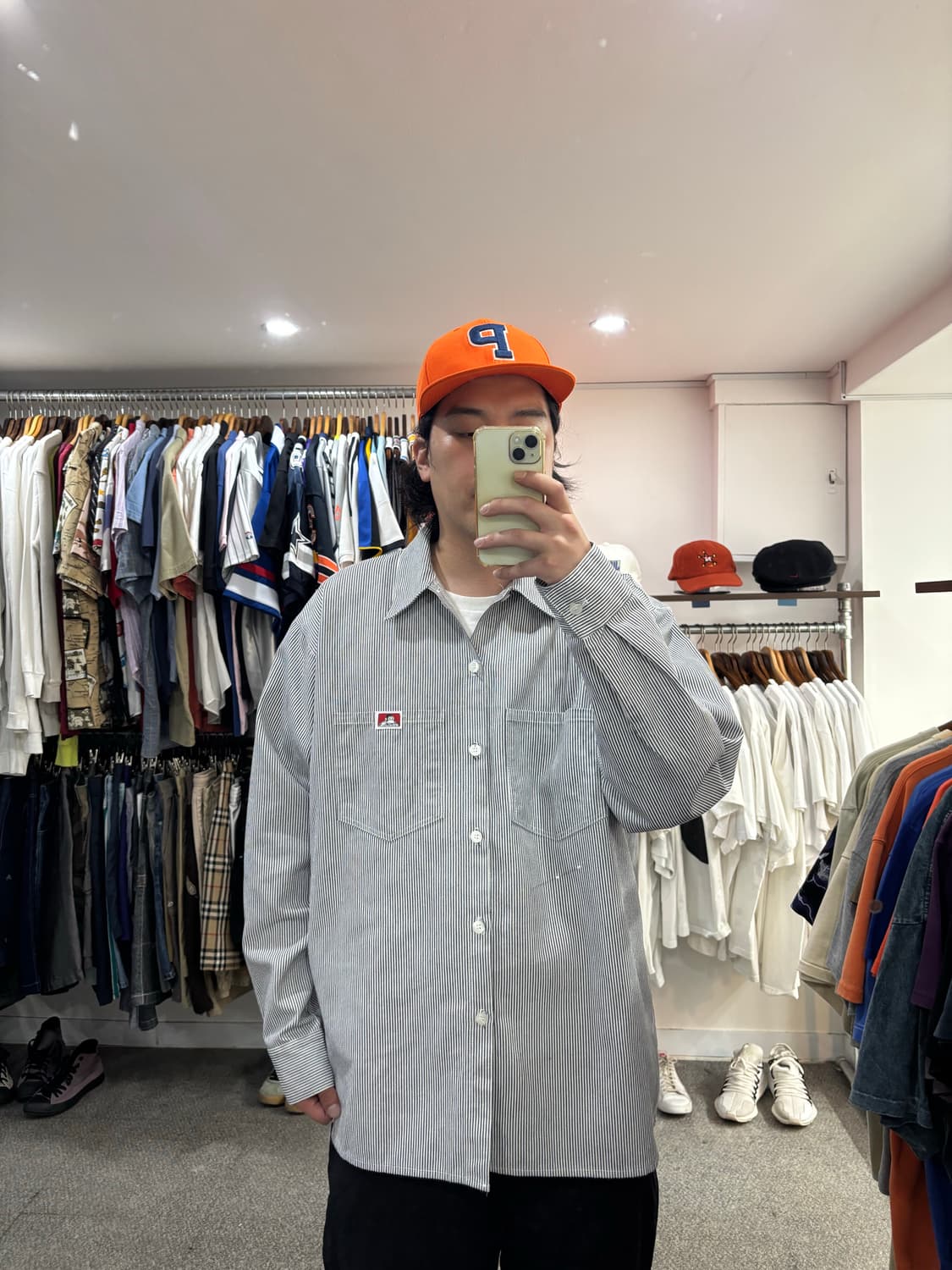벤데이비스 미제 히코리 워크셔츠 상품이미지8