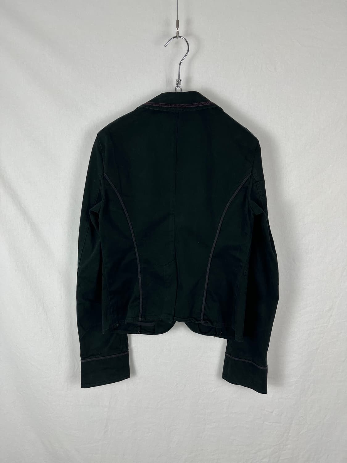 Max&co 코튼 퍼플 스티치 자켓 상품이미지8