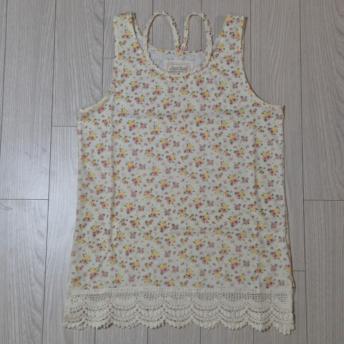 봄여름꽃의 하구미 슬리브리스 상품이미지1