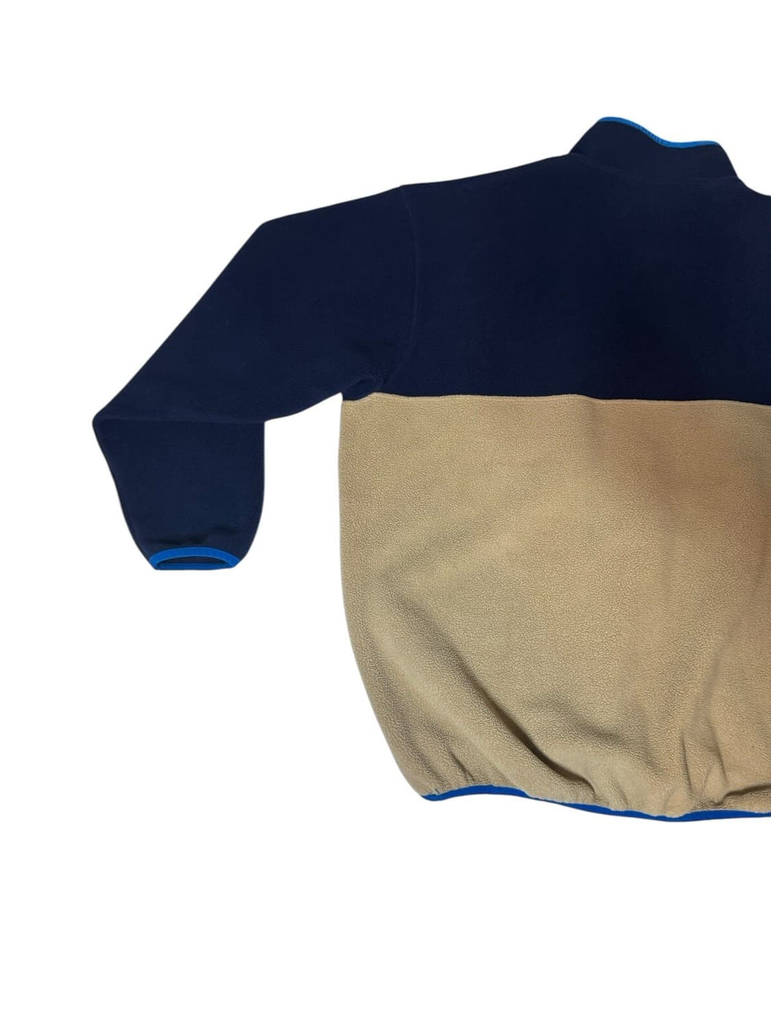 90s 파타고니아 신칠라 스냅-티 플리스 네이비/베이지 상품이미지6