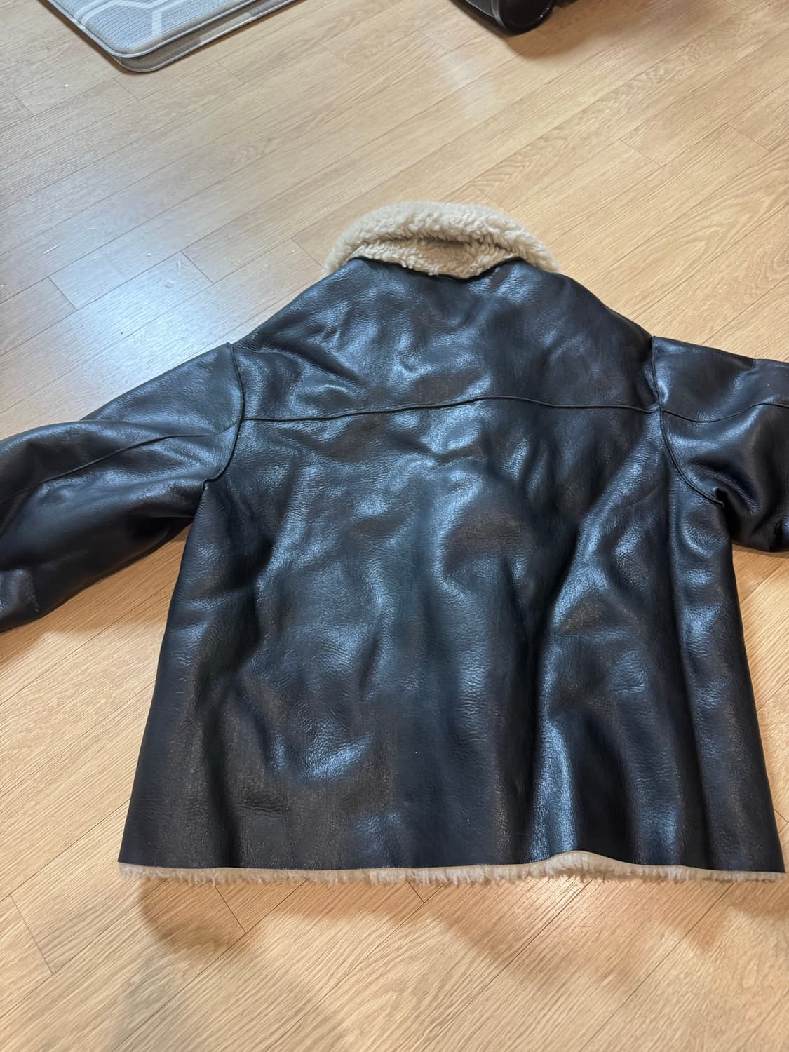 파사드패턴 램스울 양면 무스탕 상품이미지8