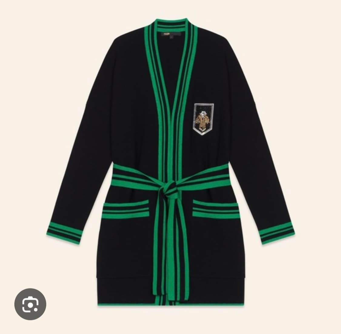 Maje 블랙 가디건 1 상품이미지1