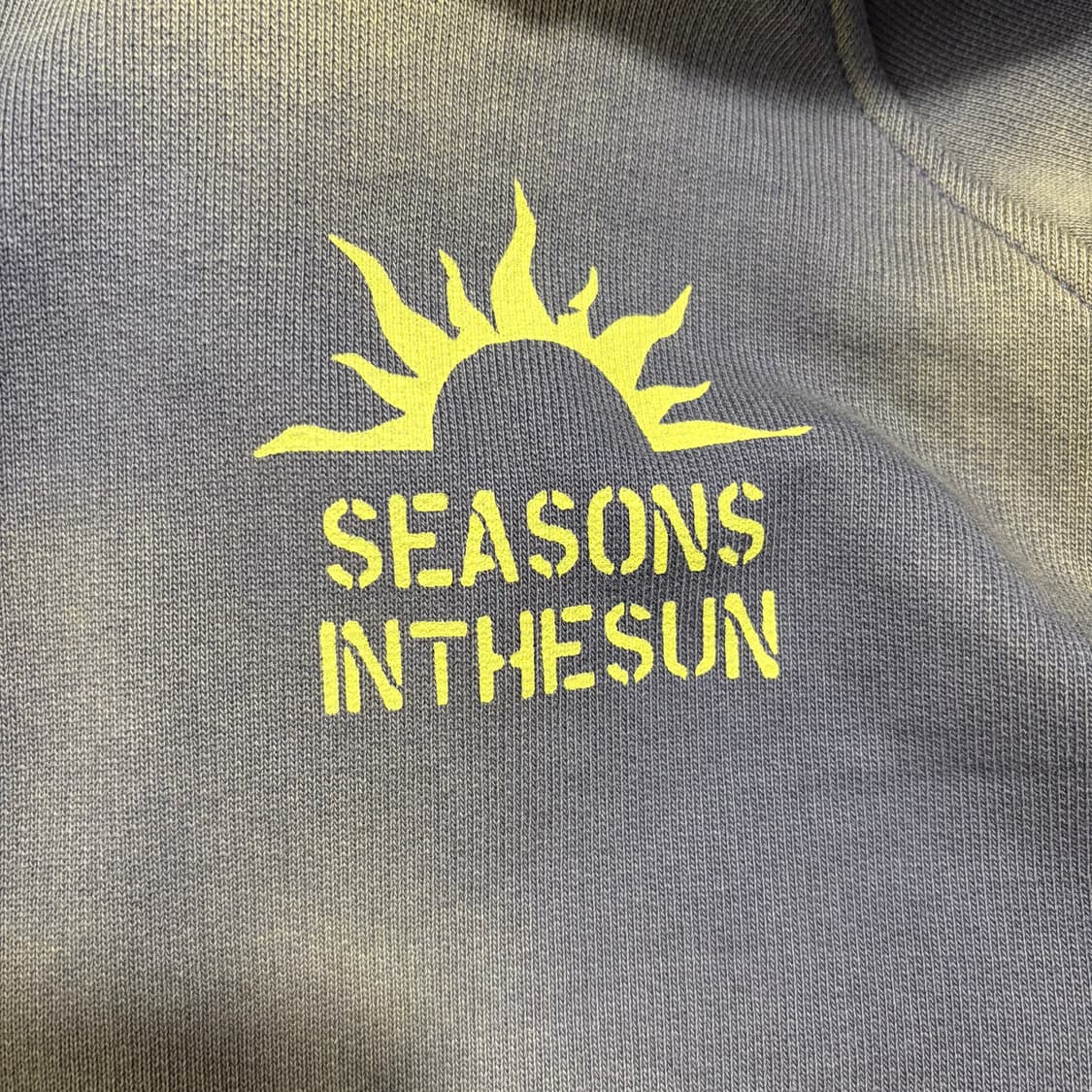 MMIC 시즌인더썬 후드티 그레이(L) 상품이미지5