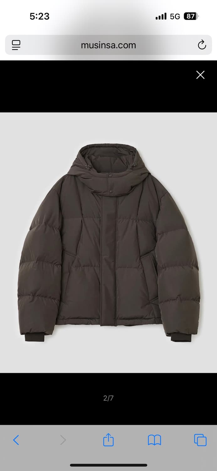 벨리에 크로스라인 24fw 패딩 3사이즈 상품이미지1