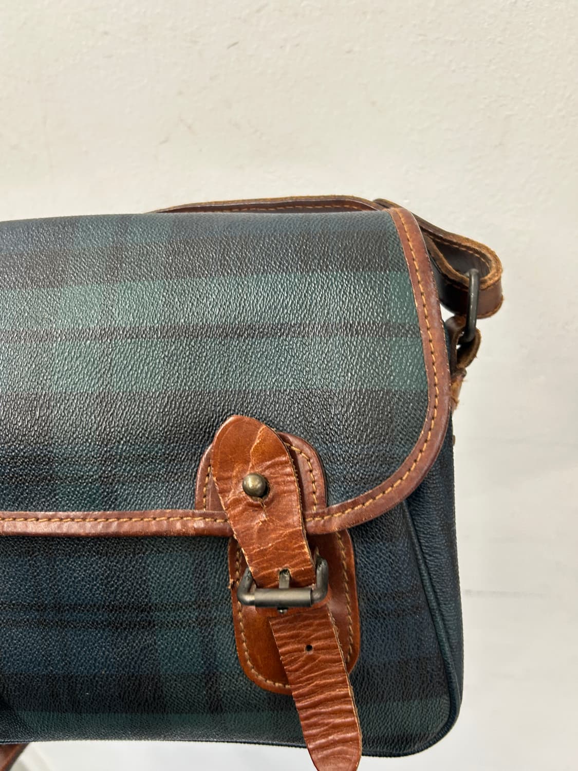 폴로 랄프로렌 블랙와치 타탄체크 크로스백  상품이미지7