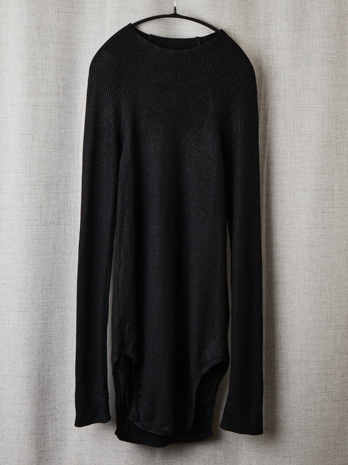 Julius FW2024 코팅 울 니트 탑 상품이미지3