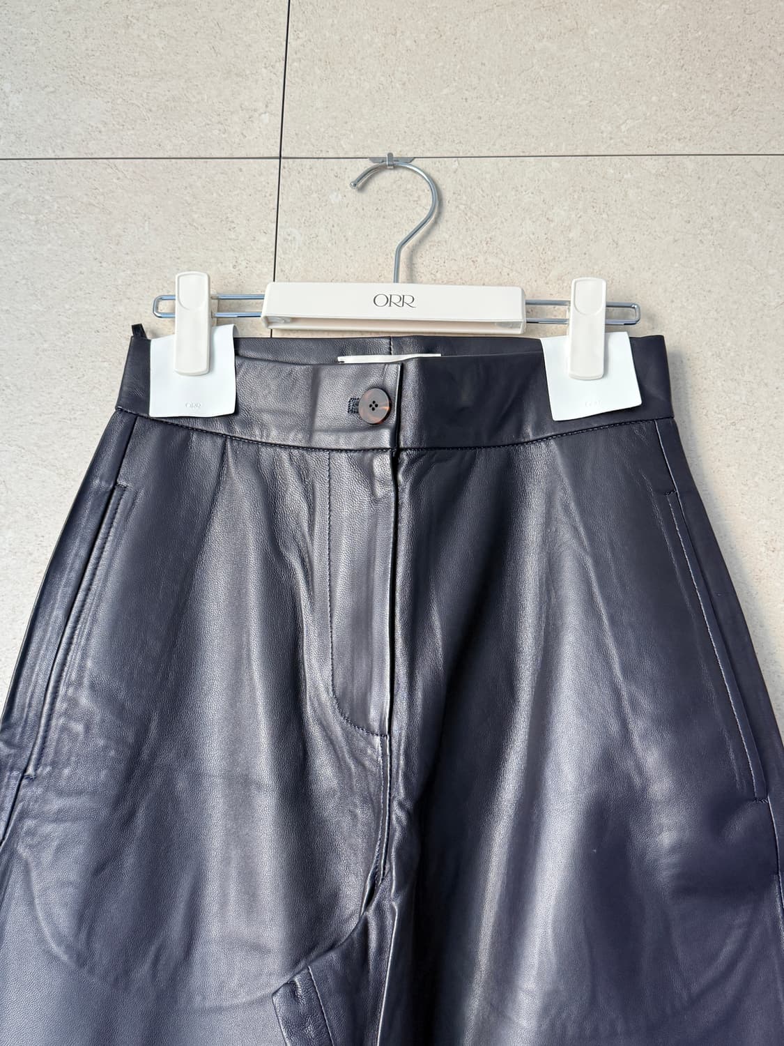 스튜디오니콜슨 시나레더팬츠 가죽팬츠 상품이미지4